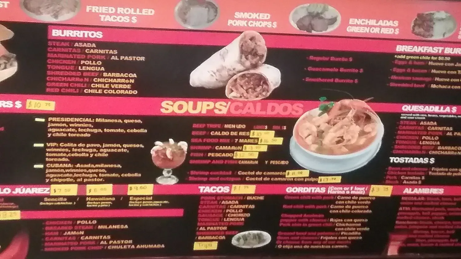 Menu 6