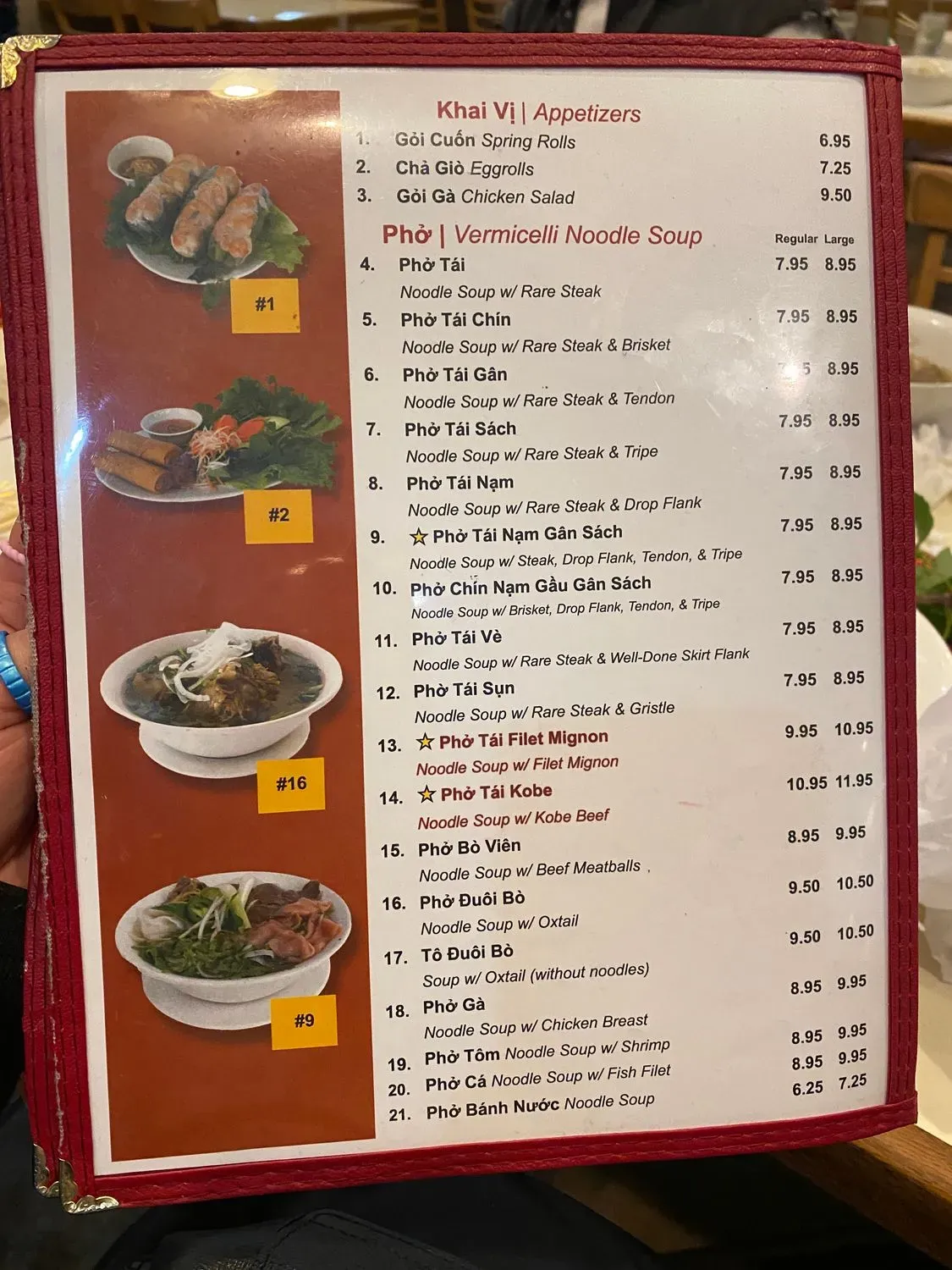 Menu 9