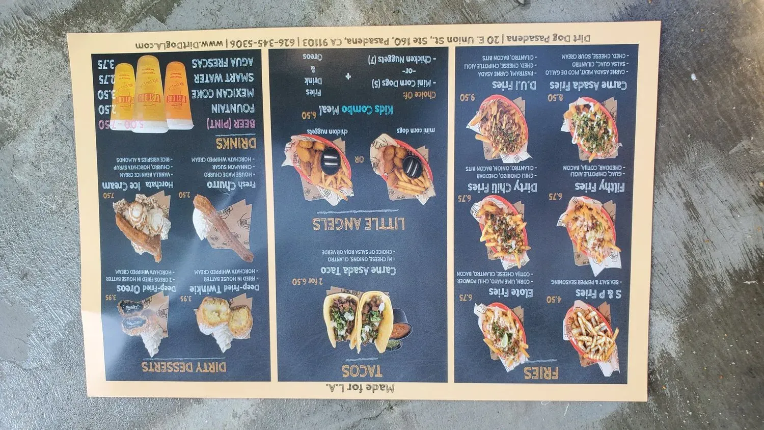 Menu 8