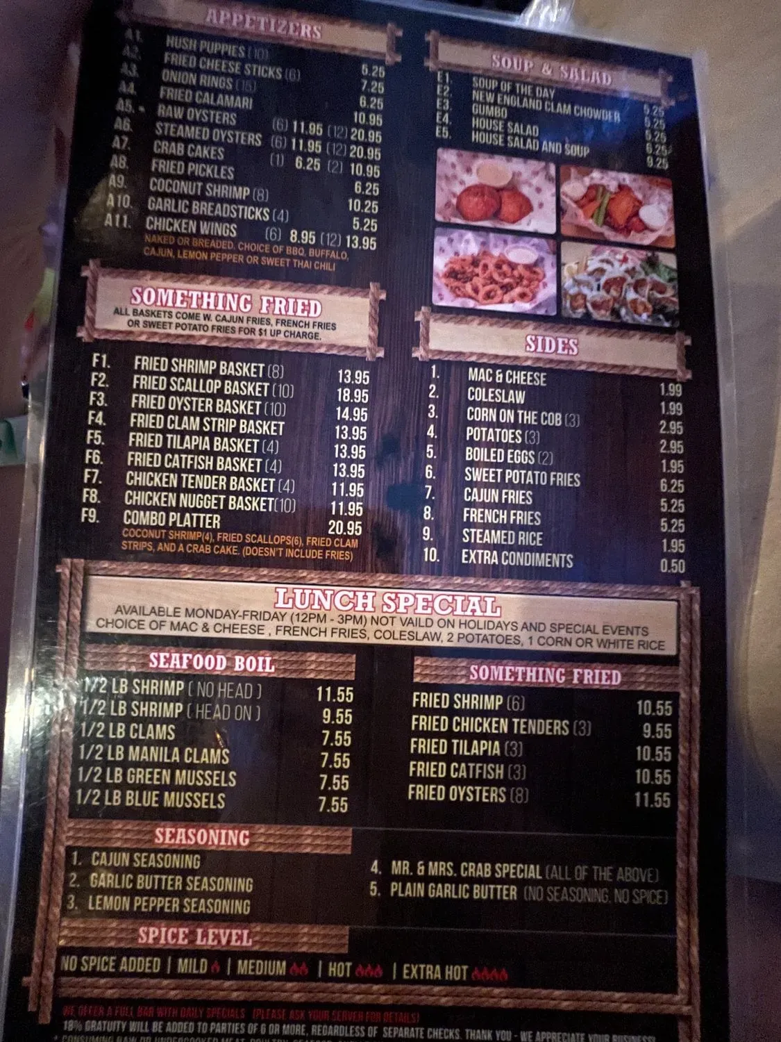 Menu 9