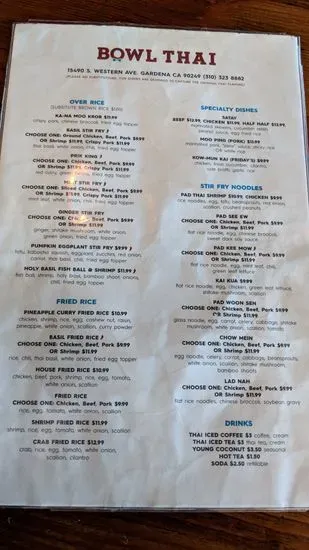 Menu 7