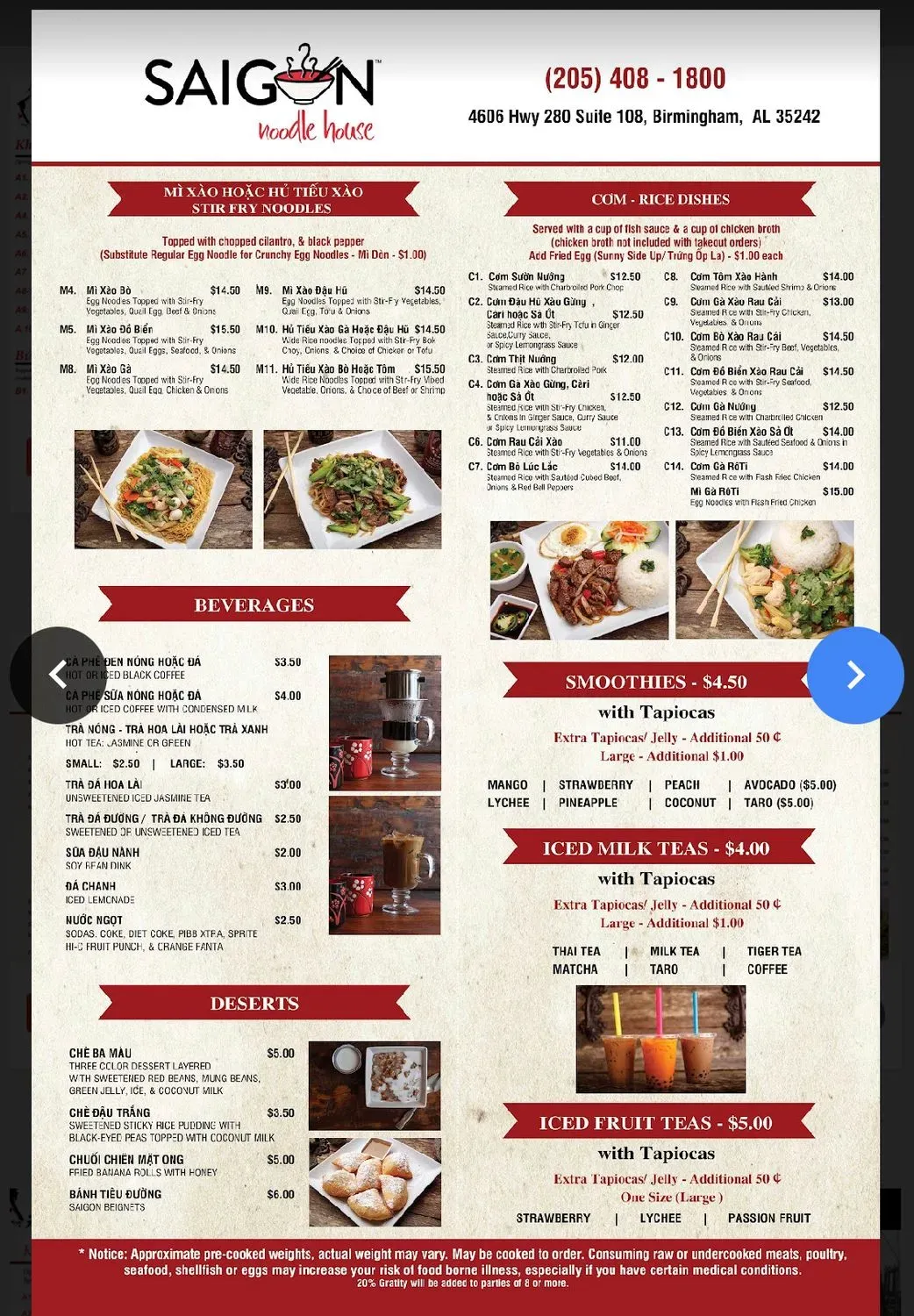 Menu 4