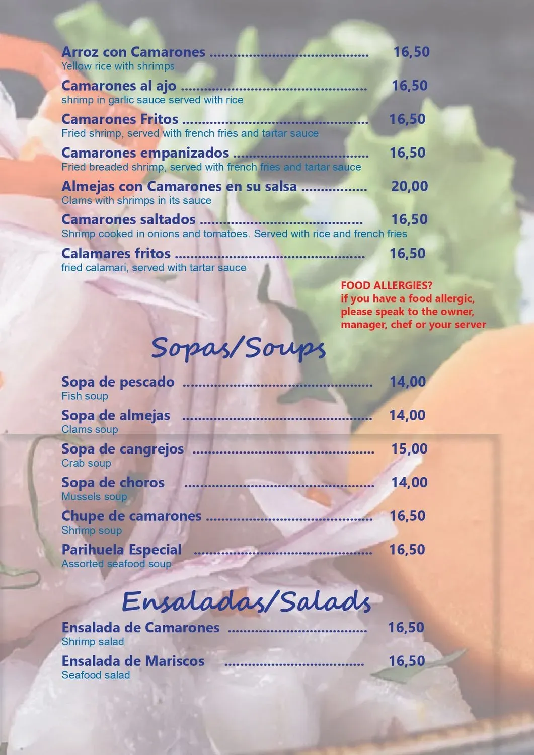 Menu 6