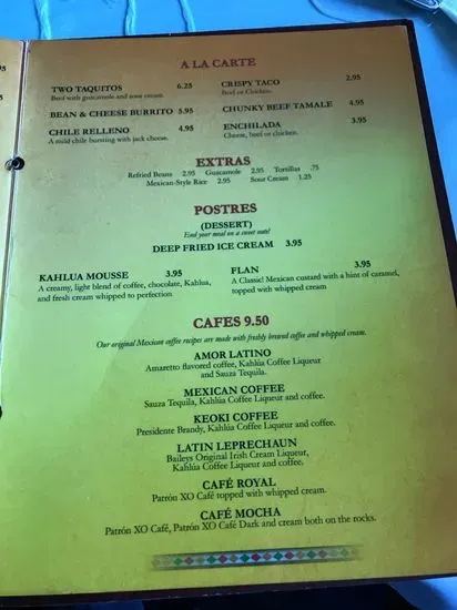 Menu 7