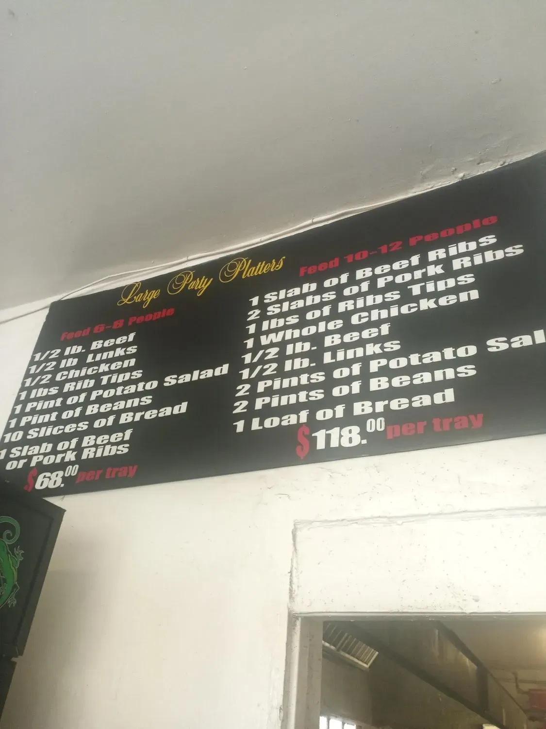 Menu 7