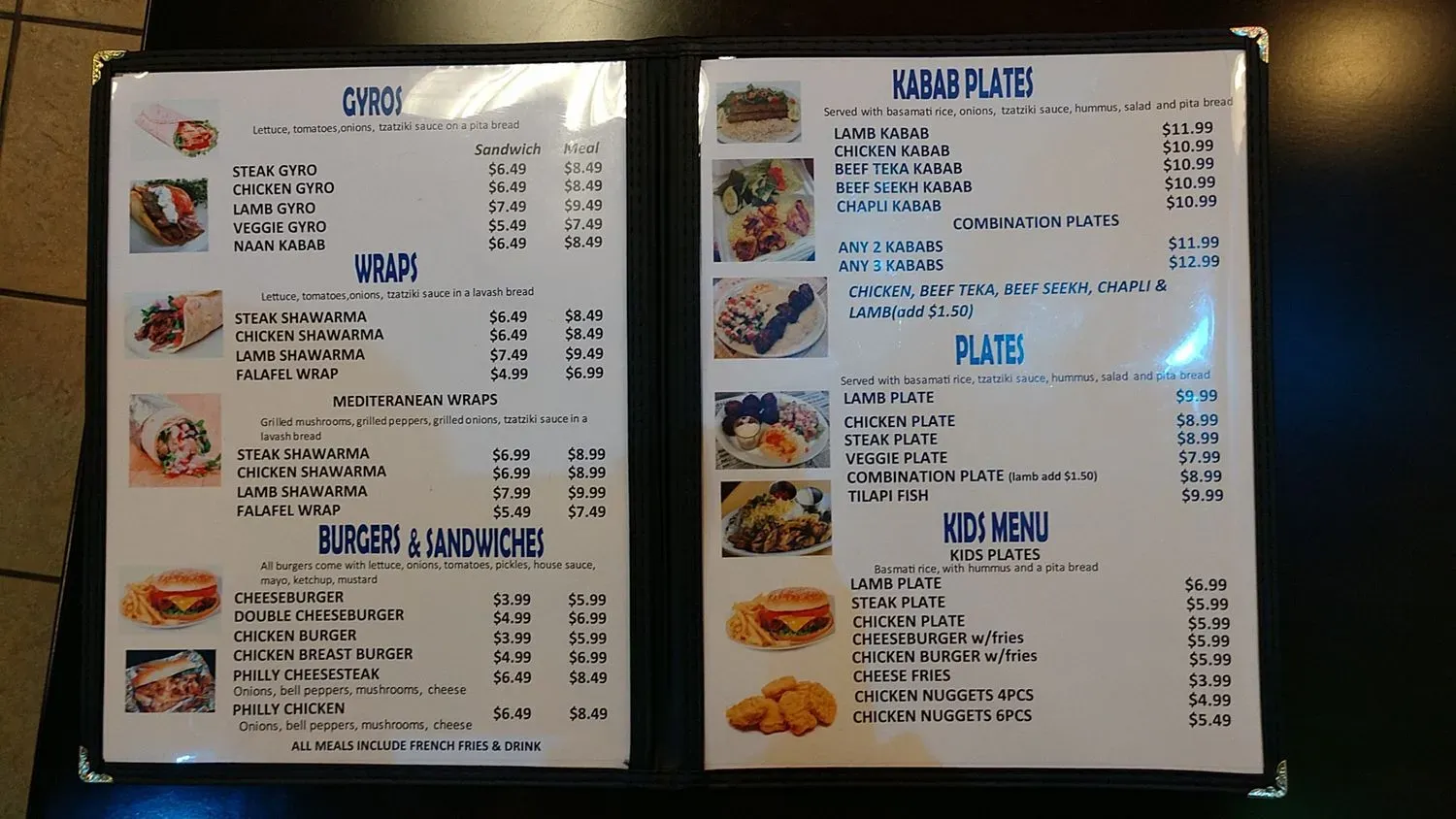 Menu 4