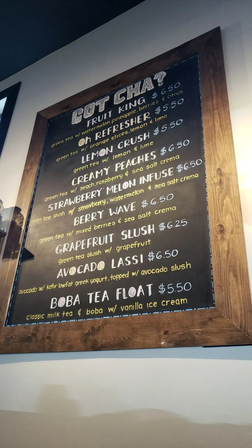 Menu 7