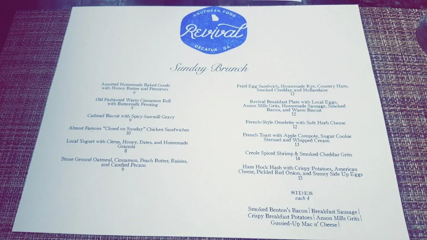 Menu 4