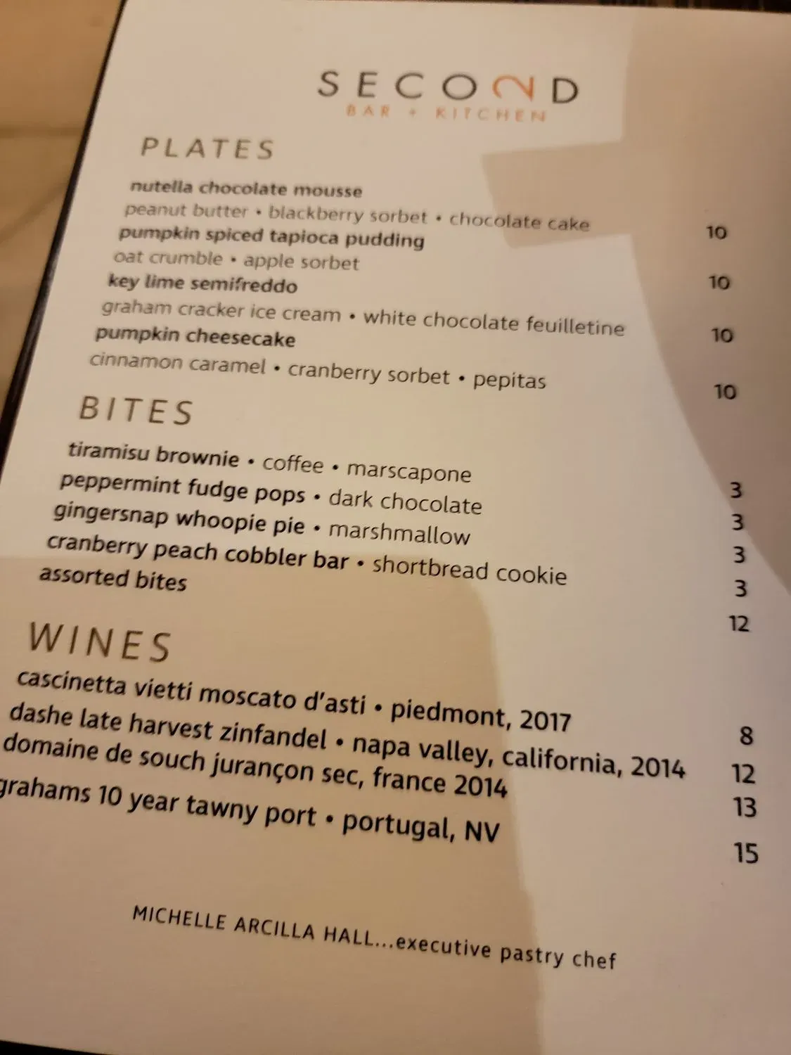 Menu 7