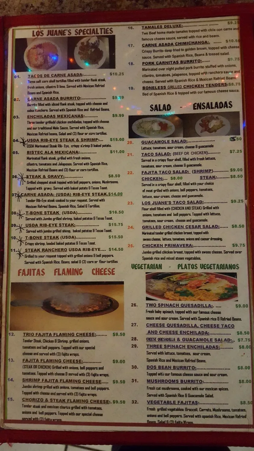 Menu 8