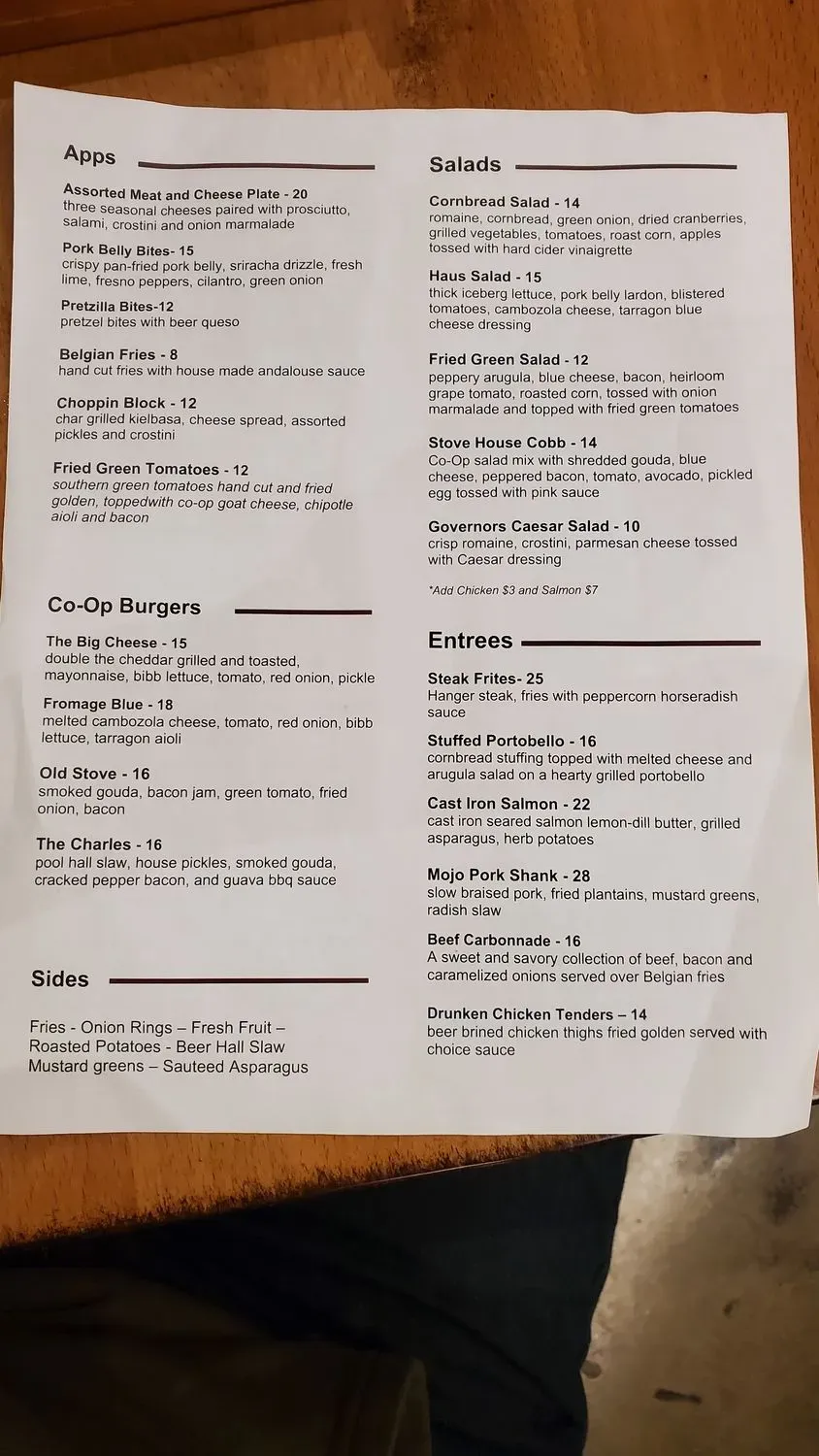 Menu 3