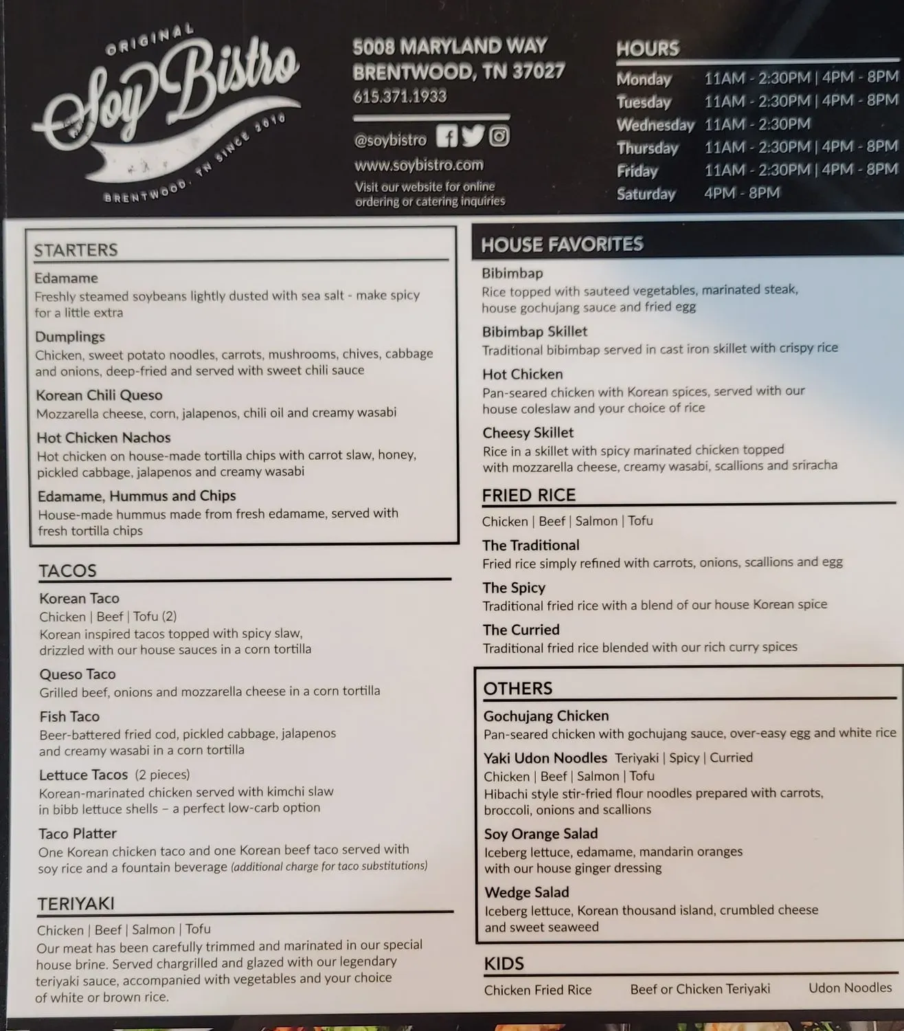 Menu 4