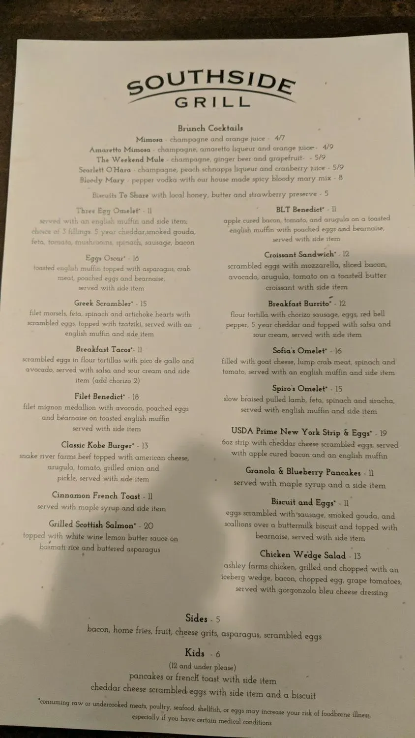 Menu 6