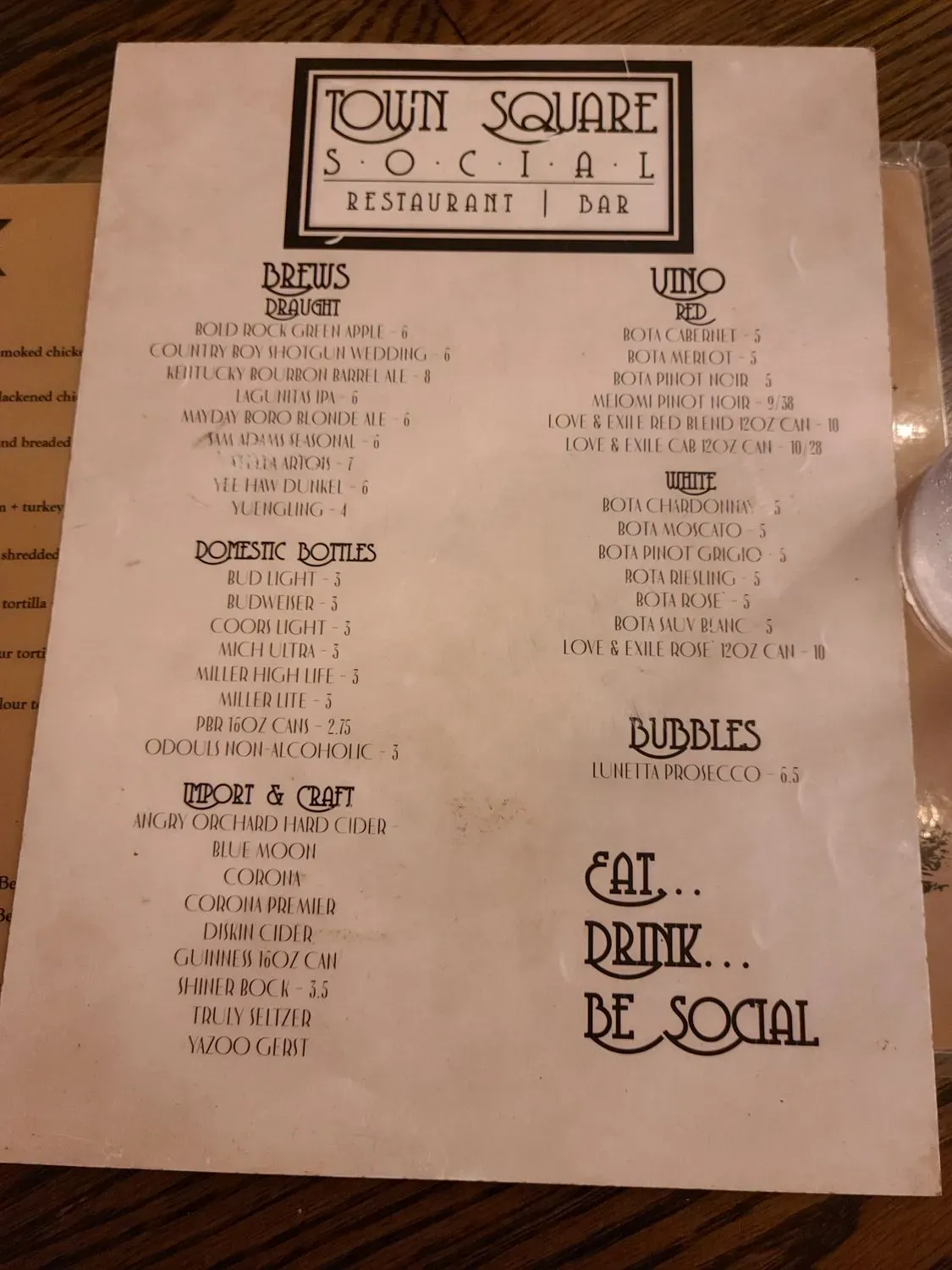 Menu 6