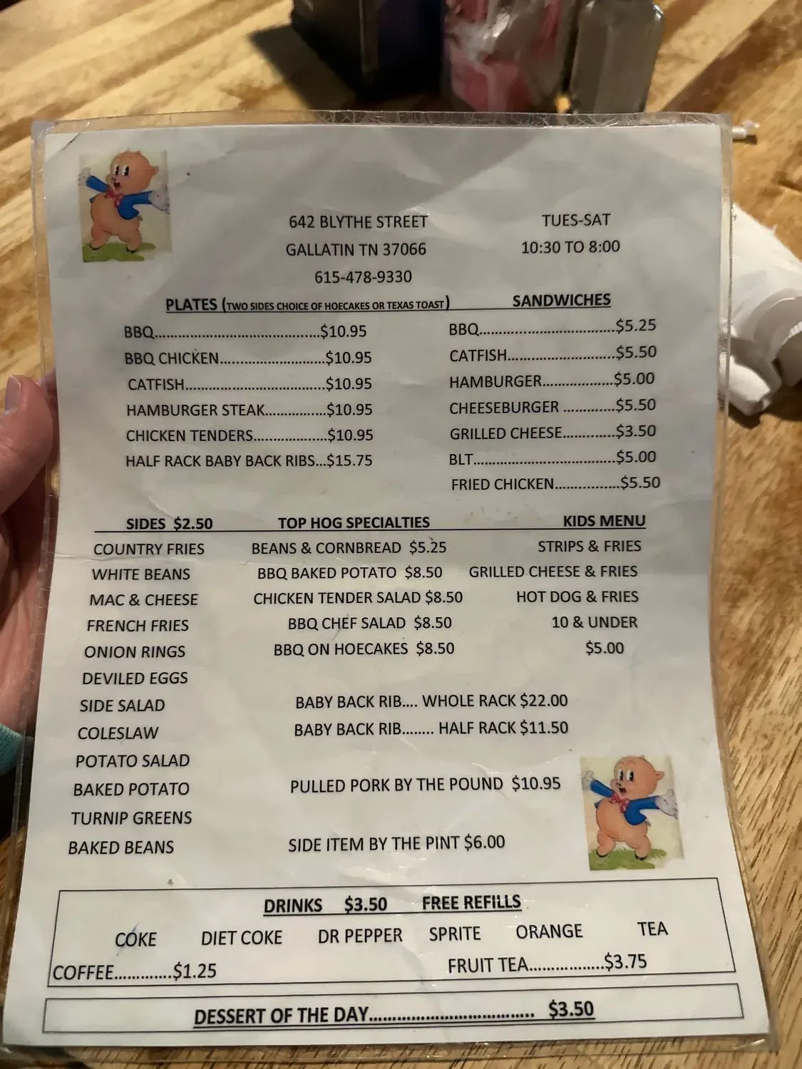 Menu 4