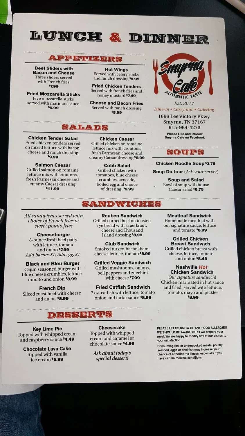 Menu 4