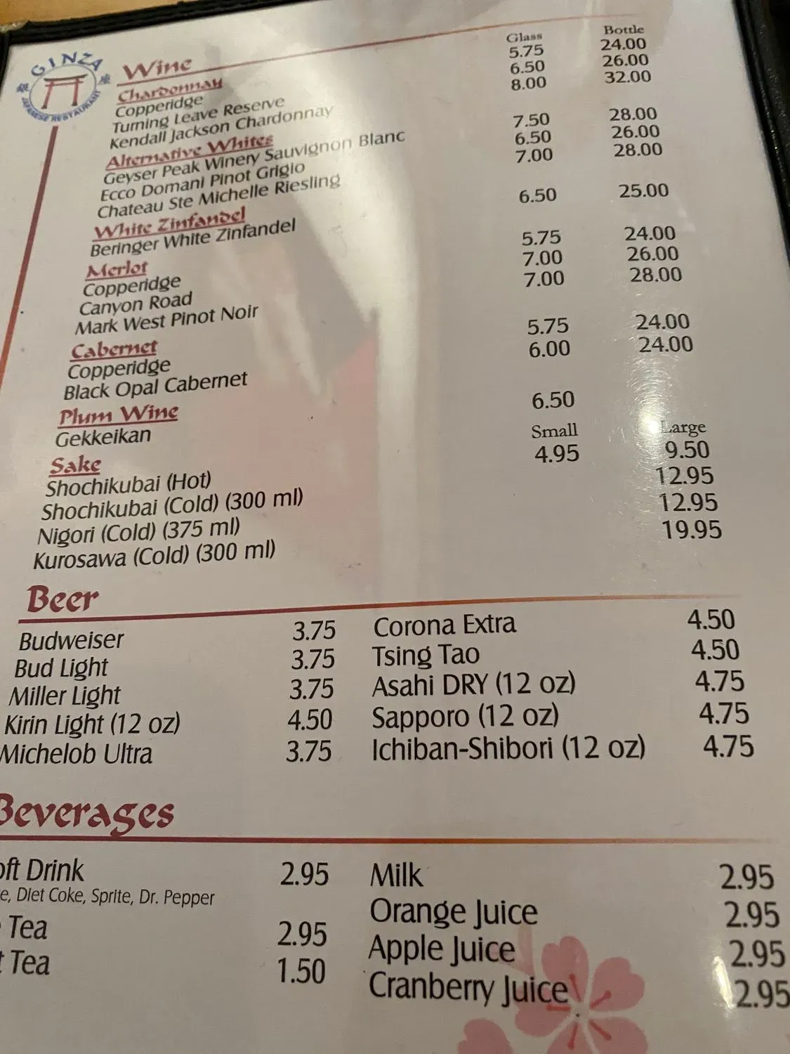 Menu 6