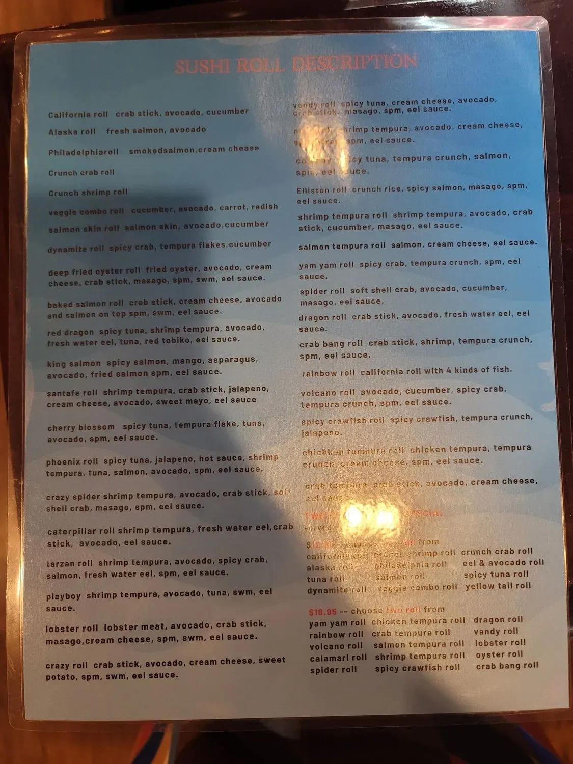 Menu 3