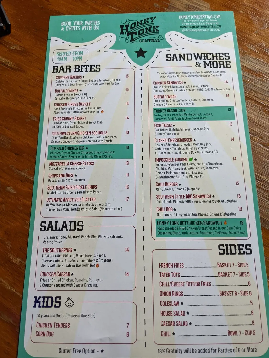 Menu 4