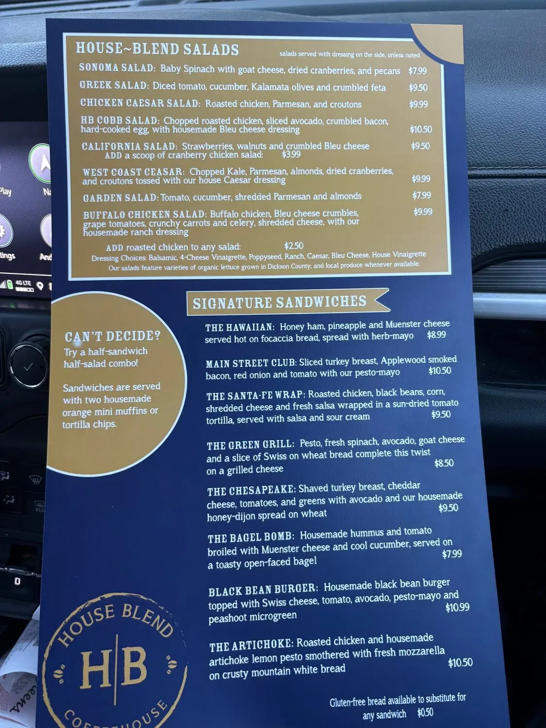 Menu 4