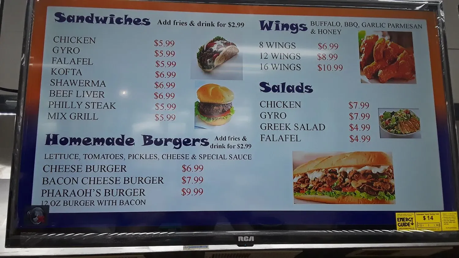 Menu 4