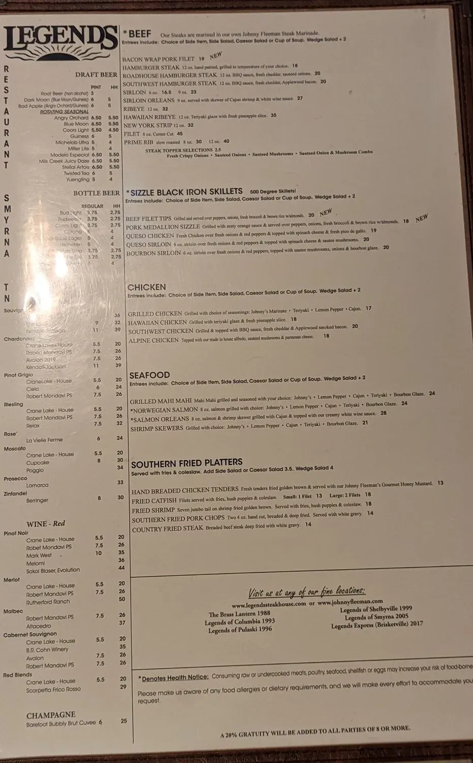 Menu 6