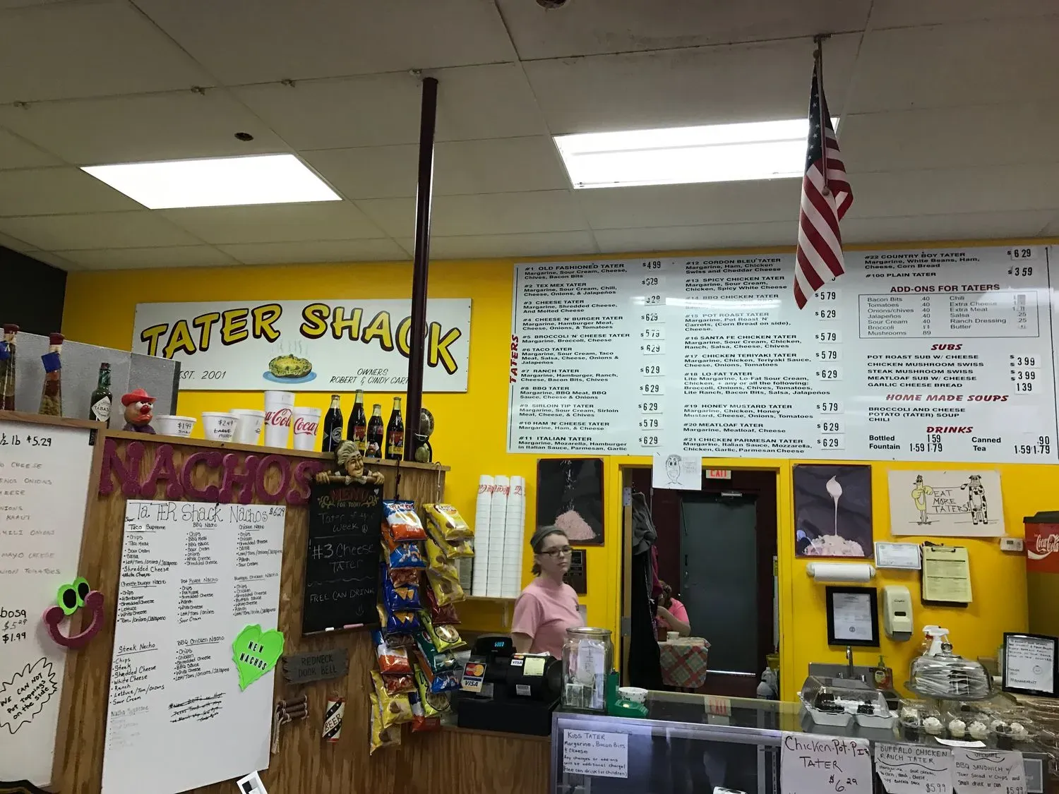 Tater Shack Menu - Updated November 2025