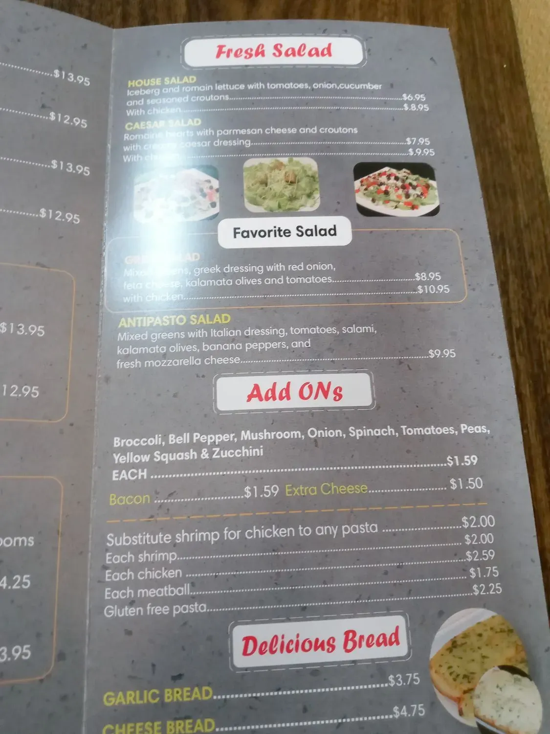 Menu 6