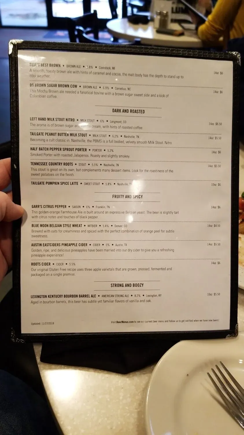 Menu 6