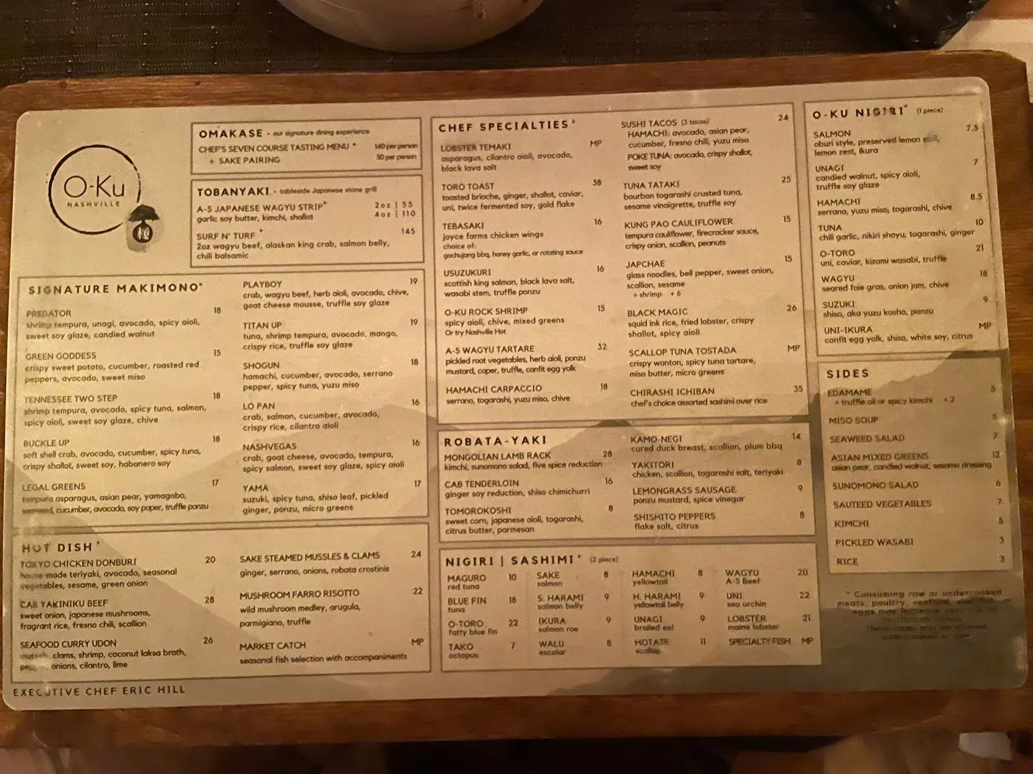 Menu 3