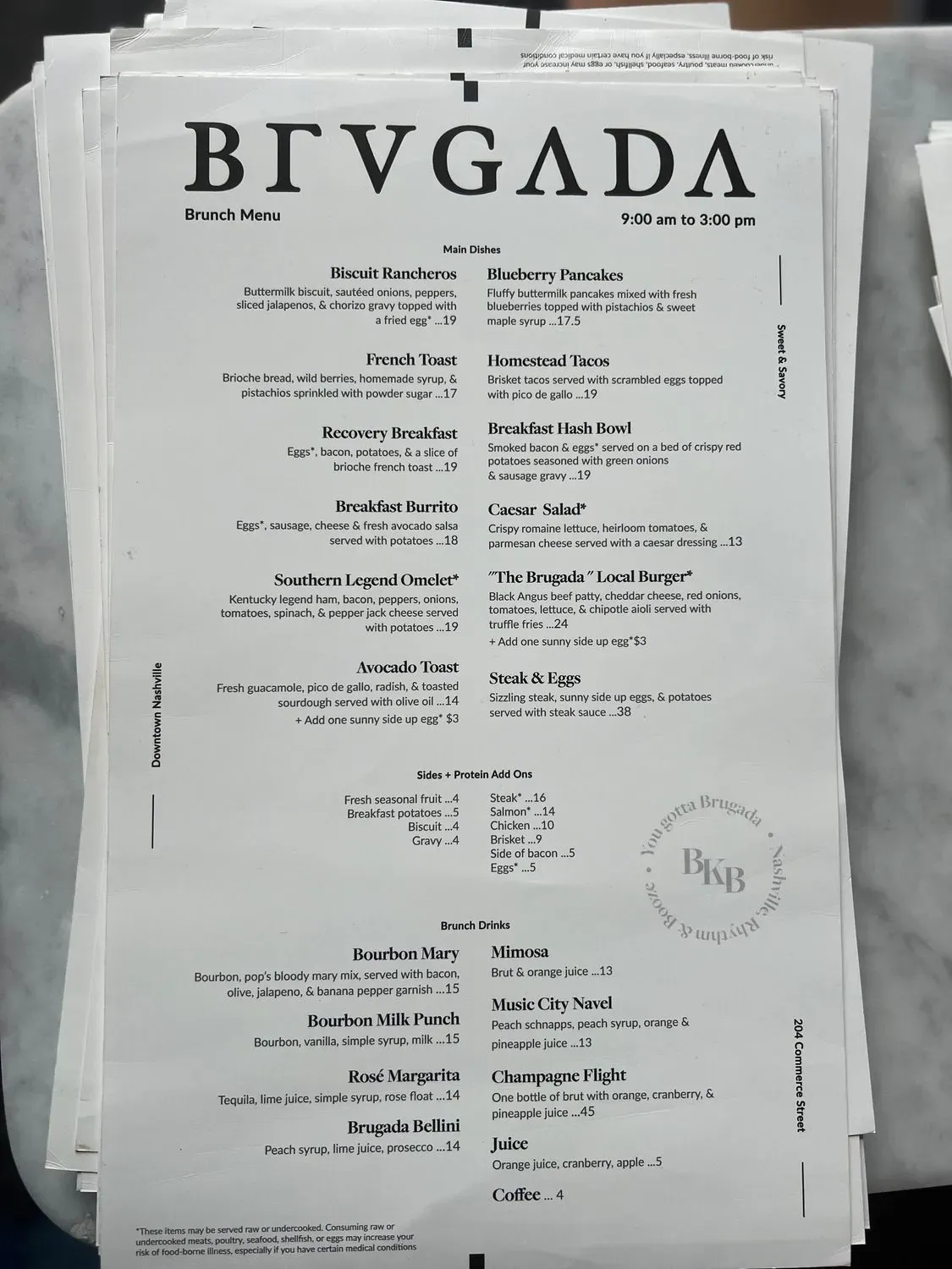 Menu 6