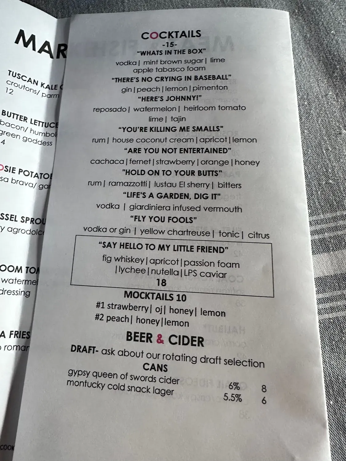 Menu 3