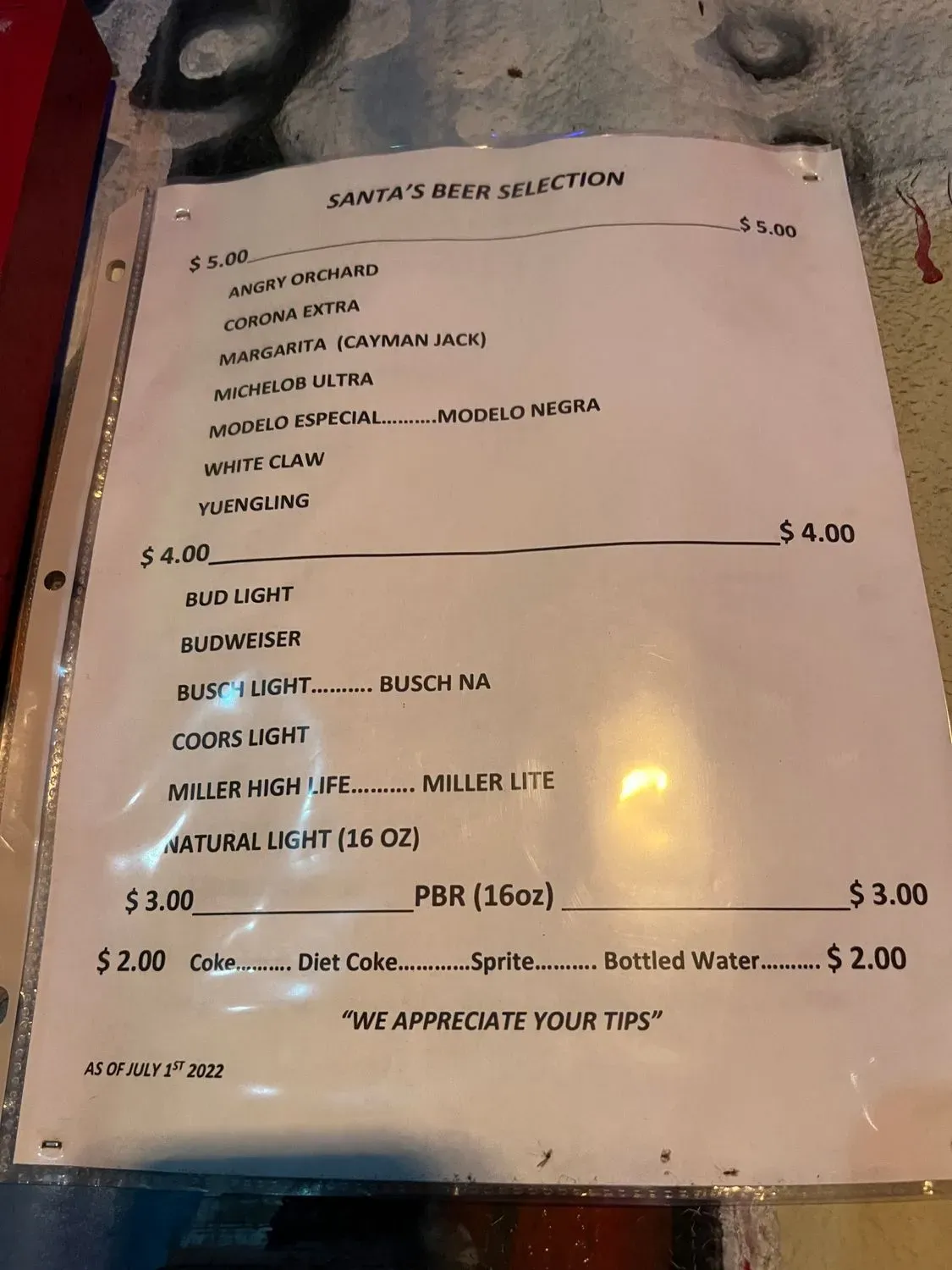 Menu 3