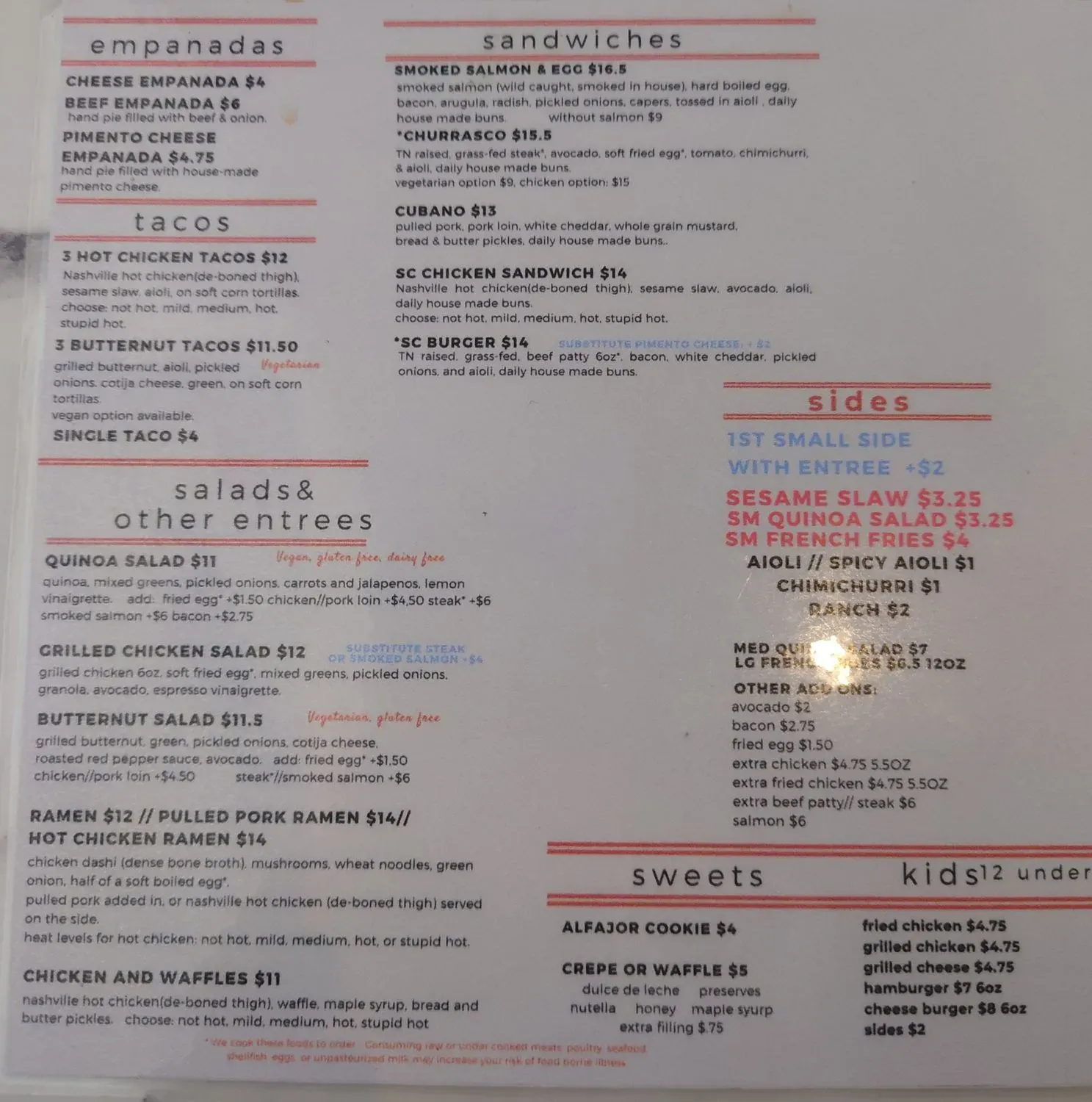 Menu 3