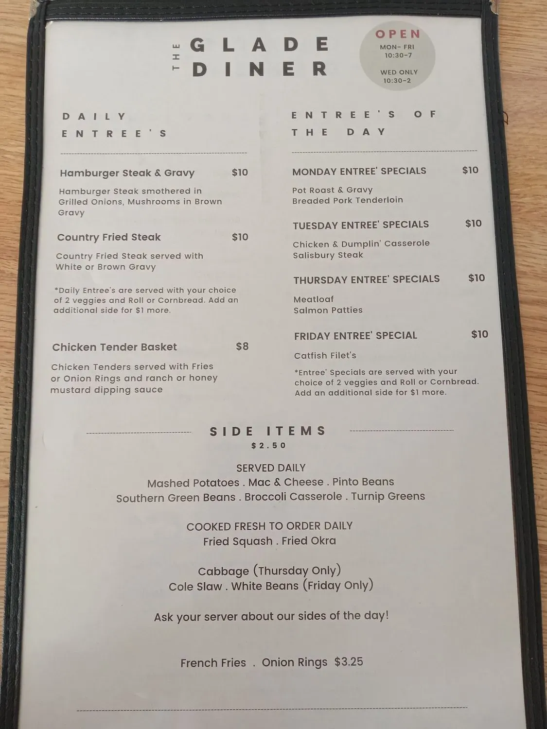 Menu 3