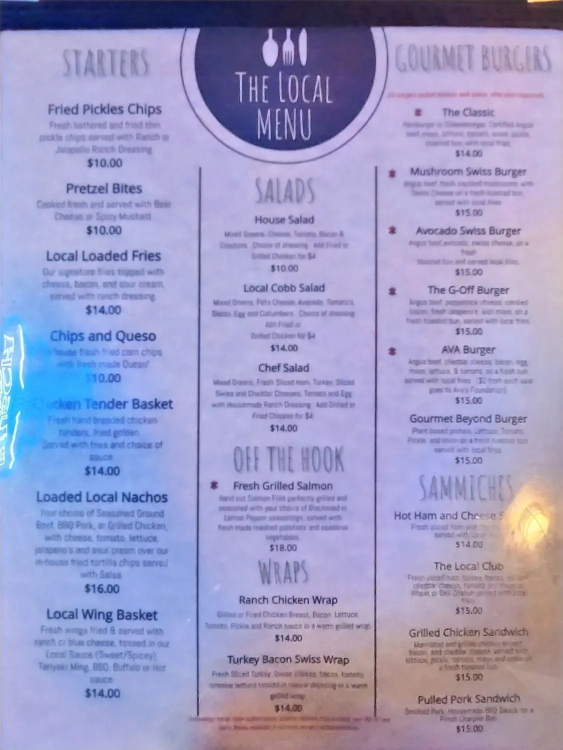 Menu 3