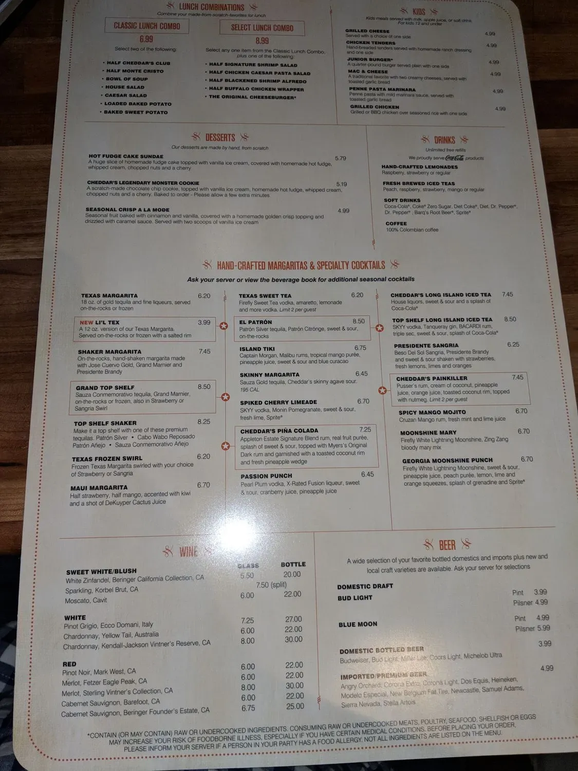 Menu 4