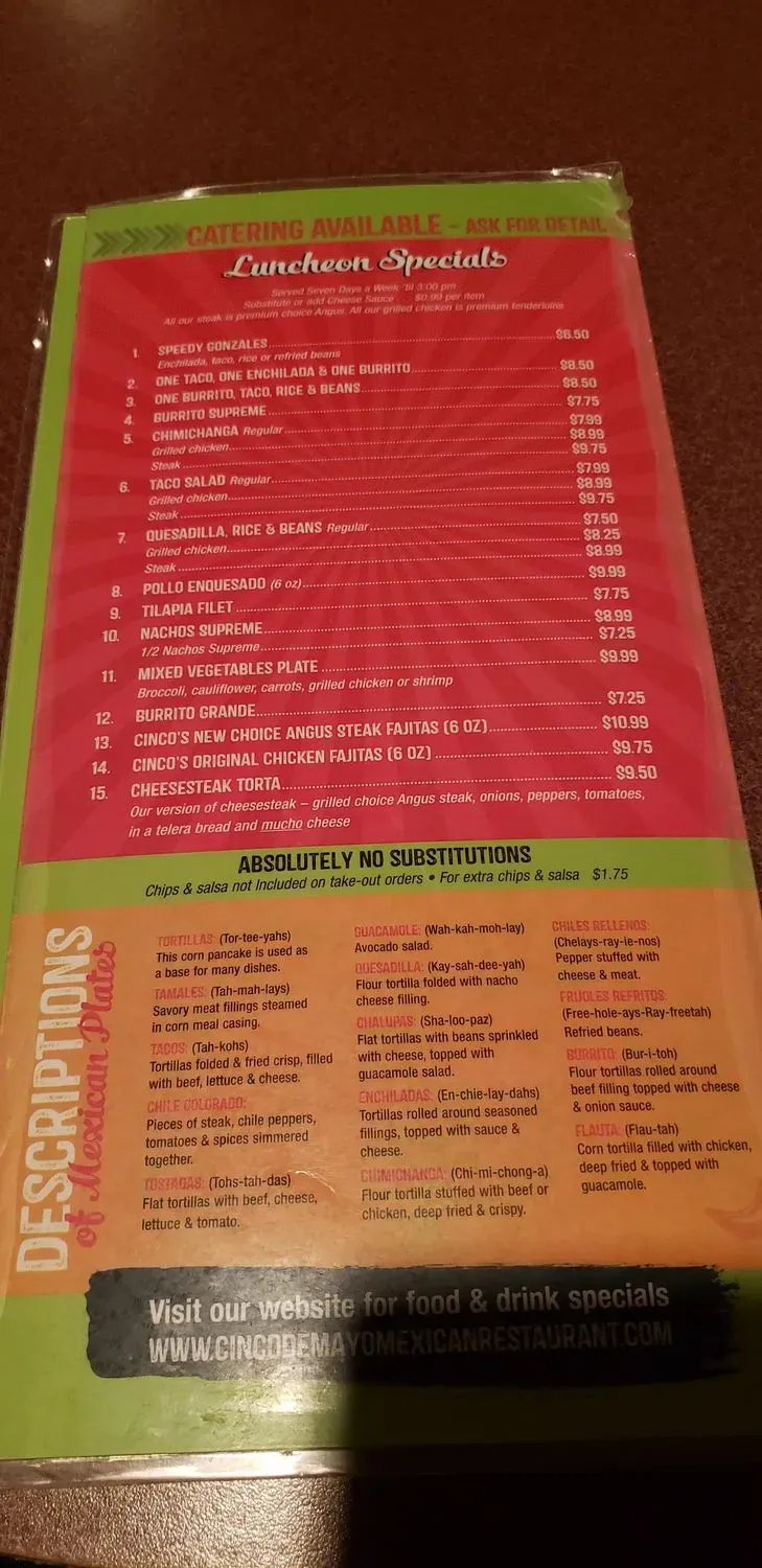 Menu 6