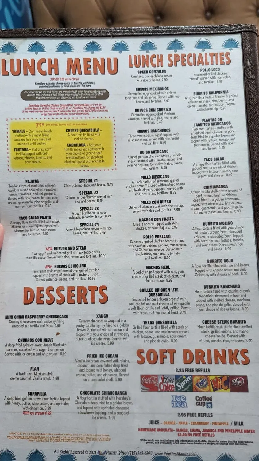 Menu 4