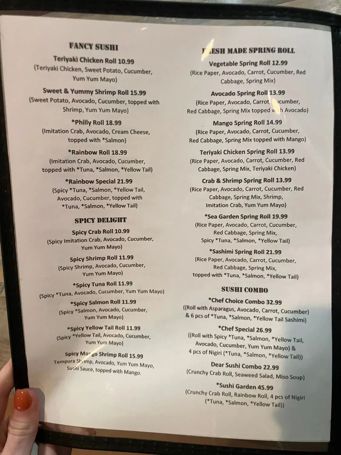 Menu 3