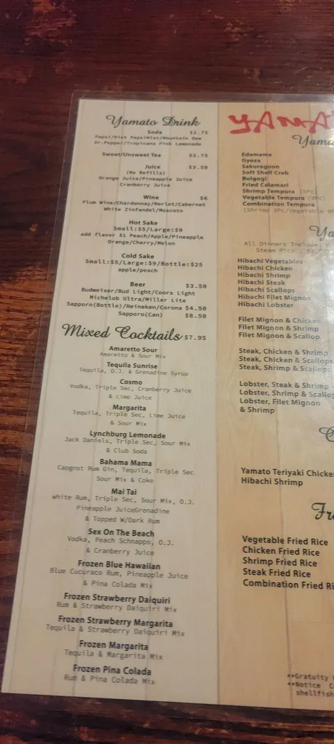 Menu 6