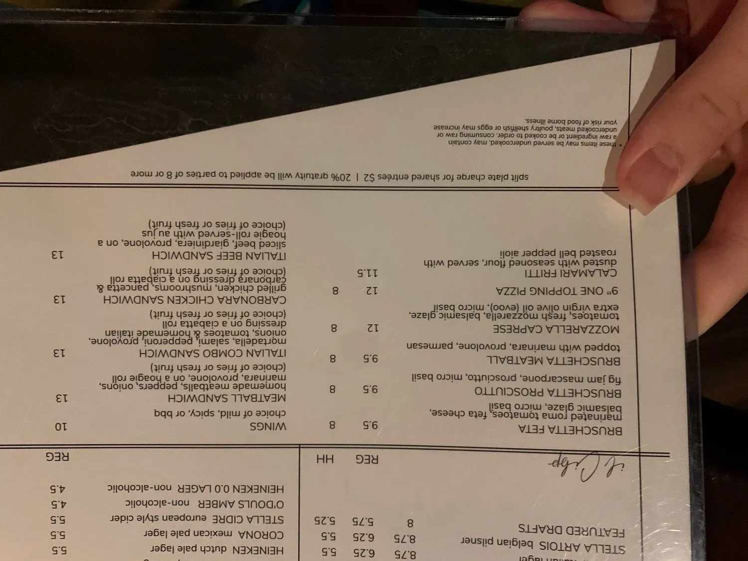 Menu 4