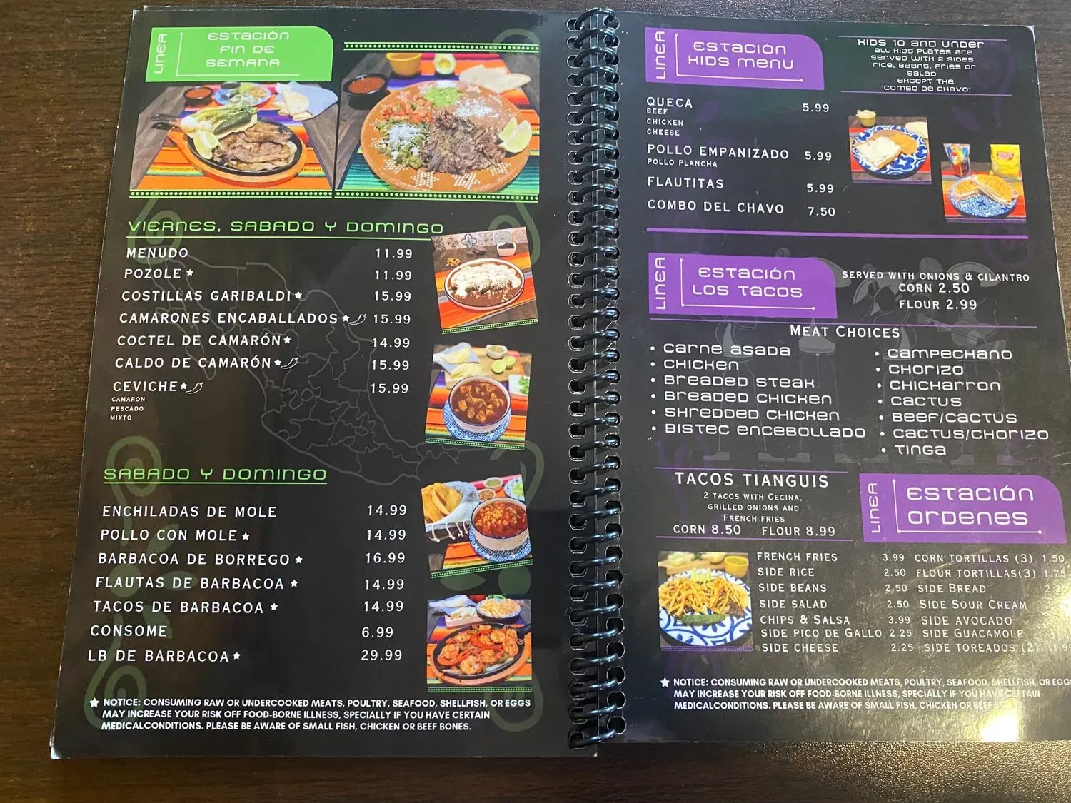 Menu 3