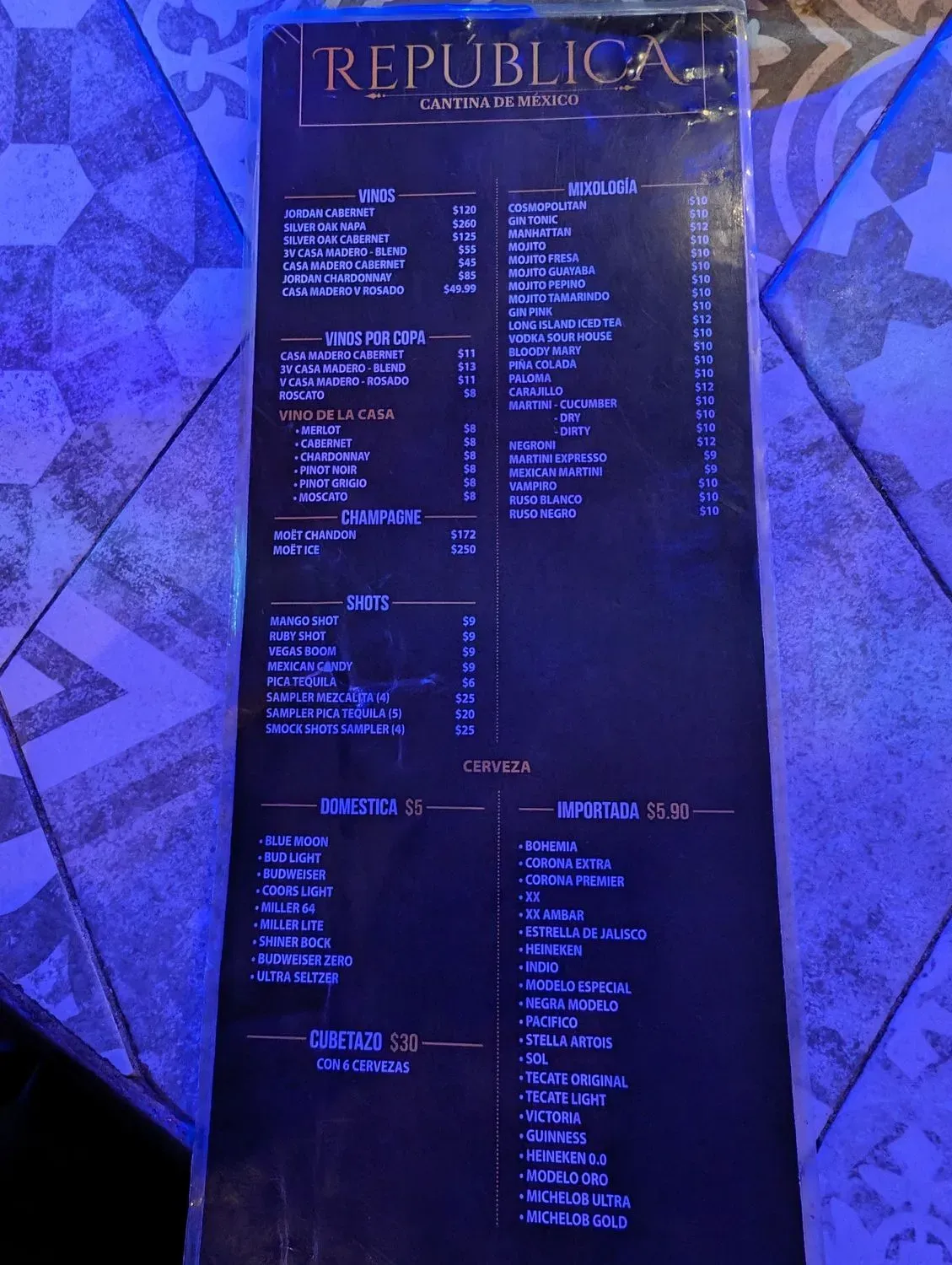 Menu 4