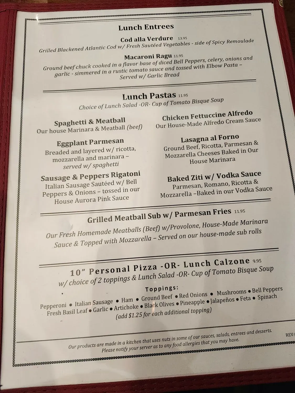 Menu 4