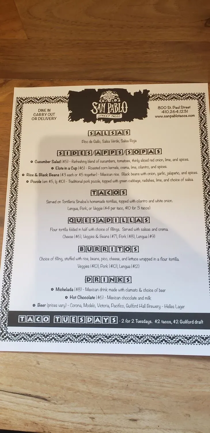 Menu 6