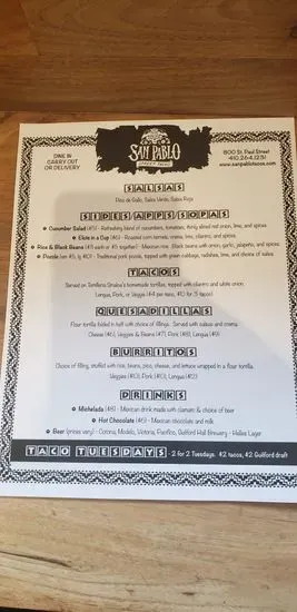 Menu 6