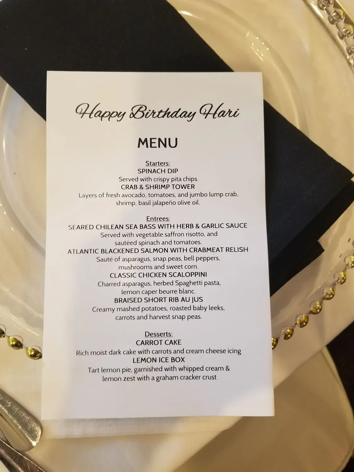 Menu 3