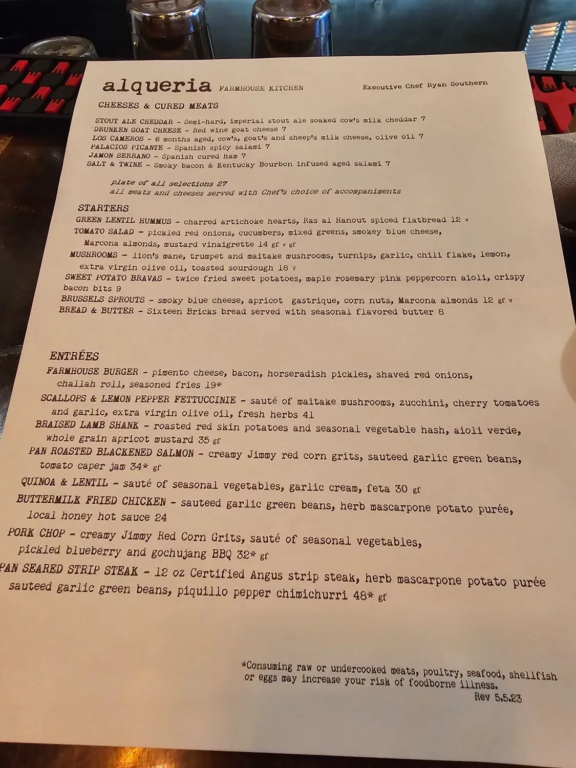 Menu 4