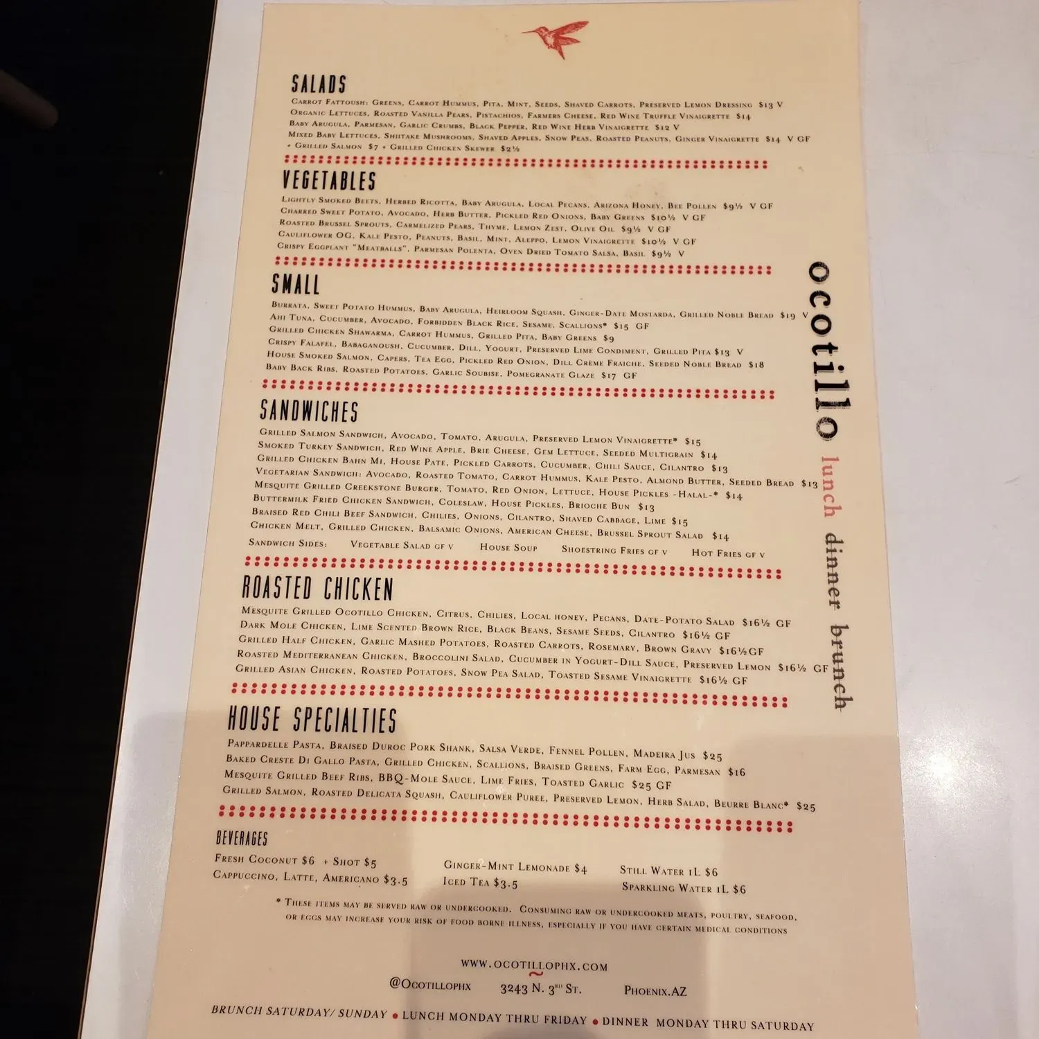 Menu 3